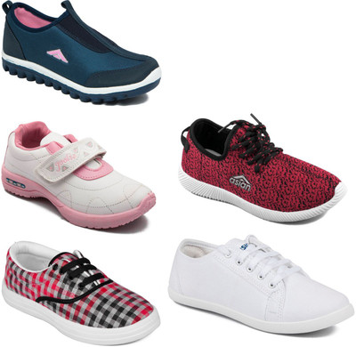 

Asian Women Casual & Running Shoes Combo Pack of  Casuals For Women(Multicolor