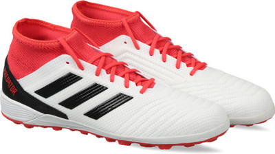 

ADIDAS PREDATOR TANGO 18.3 TF Football Shoes For Men(White, Ftwwht/cblack/reacor