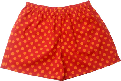 Always Kids Polka Print Women Red Regular Shorts Flipkart