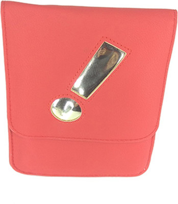 

BAEnagari Women Casual Pink PU Sling Bag