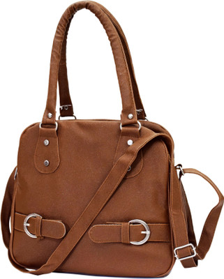 

RIDGEWOOD Girls Casual Brown PU Sling Bag