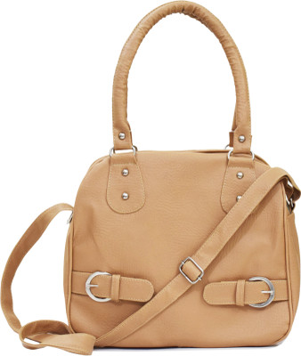 

RIDGEWOOD Girls Casual Beige PU Sling Bag