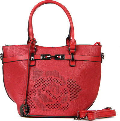 

Norman Todd Women Casual Red PU Hand-held Bag