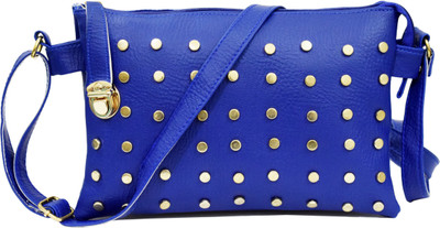 

RIDGEWOOD Girls Casual Blue PU Sling Bag