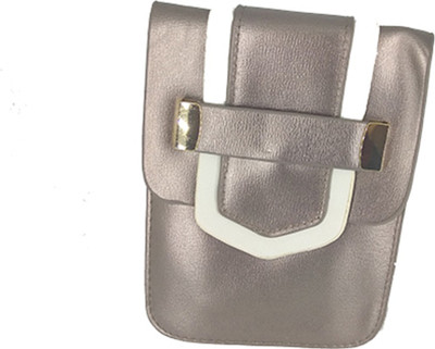 

BAEnagari Women Casual Silver PU Sling Bag