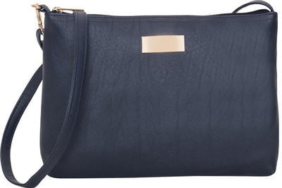 

Cappuccino Women Casual Blue Leatherette Sling Bag