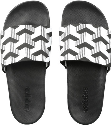 

ADIDAS ADILETTE CF+ LINK GR Slides, Cblack/ftwwht/cblack