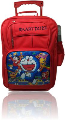 

Wildmount Kid's Trolley Bag Small Travel Bag - 16(Red)