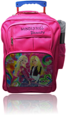 

Wildmount Kid's Trolley Bag Small Travel Bag - 18(Pink)