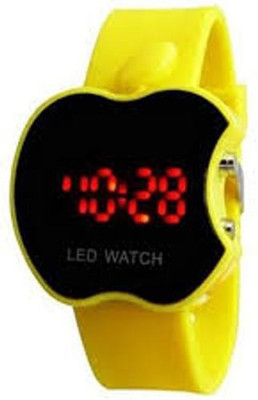 

Ismart Ismart Yellow Led Digital Watch For Boys, Girls, Kids (Ismart00032) Black Smartwatch(Yellow Strap All)