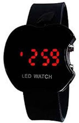 

Ismart Ismart Black Led Digital Watch For Boys, Girls, Kids (Ismart00027) Black Smartwatch(Black Strap Al)