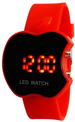 

Ismart Ismart Red Led Digital Watch For Boys, Girls, Kids (Ismart00026) Black Smartwatch(Red Strap All)