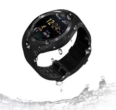 

MOBILE FIT Motoro.la compatible bluetooth smartwatch with camera,sim-card slot and memory card slot Black Smartwatch(Black Strap Free Size)