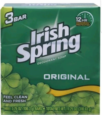 

Irish Spring Deodorant Soap(106 g, Pack of 3)