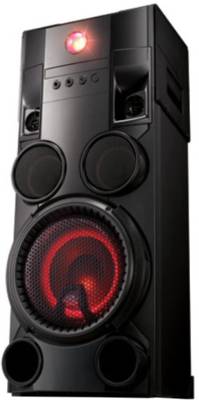 LG OM7560 1000 W Bluetooth Party Speaker  (Black, Stereo Channel)