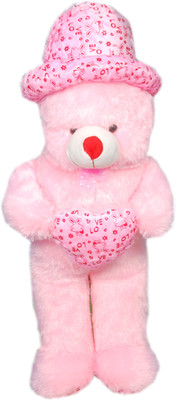 

ZIRAAT PINK COLOUR TEDDY BEAR - 30 inch(Pink)