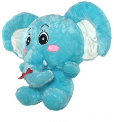 

ClueSteps Big Ear 31 CM Cute & Adorable Elephant - 31 cm(Sky Blue)