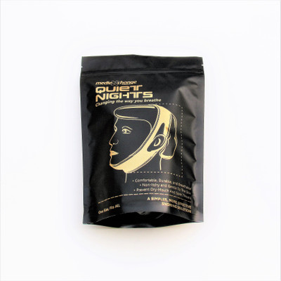 

Mediexchange QUIET NIGHTS kharate treatment snoring cure natural remedies Free Size Head Support (Free Size, Black, Blue)