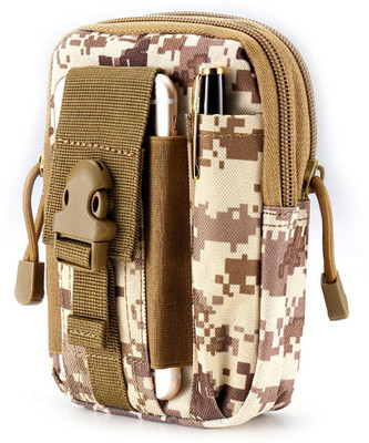 

CARRY TRIP Mobile Pouch(Brown, Beige), Beige;brown