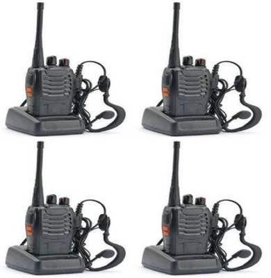 

spydo Baofeng Bf-888S 4 Walkie Talkie 2 Way Radio Long UHF 400-470MHz 16CH CTCSS/DCS Handheld Amateur Radio Walkie Talkie(Black)