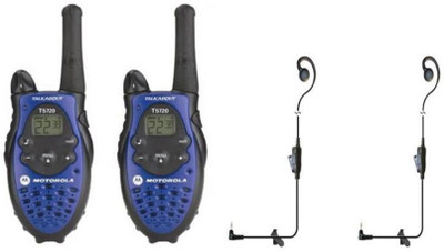 

SPYCLOUD Black Abs Plastic 4 Way Walkie Talkie Black Abs Plastic 4 Way Walkie Talkie With Earphone Walkie Talkie(Blue)
