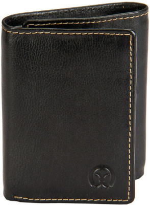 

Ox Men Casual Black Genuine Leather Wallet(10 Card Slots)