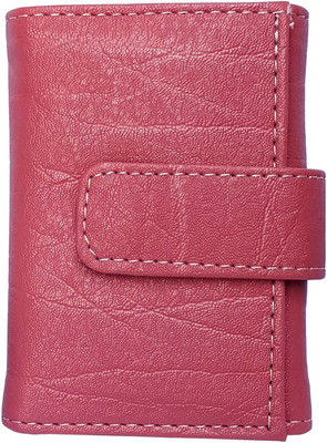 

SANSHUL Girls Pink Artificial Leather Wallet(4 Card Slots)