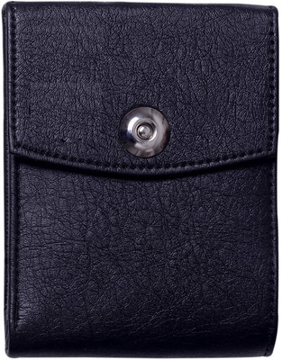 

Aussie youper Men Black Artificial Leather Wallet(6 Card Slots)