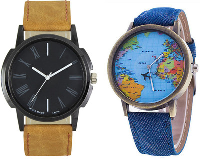 

Greenleaf 19_GL23Blue Analogue Multicolor Dial Boy's Wrist Watch - For Men