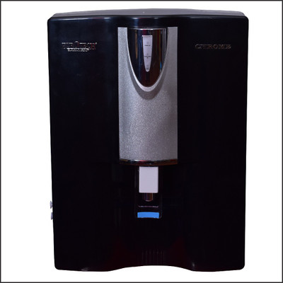 

EUROTECH CHROME BLACK 9 RO+UV+UF+TDS 8 L RO + UV + UF + TDS Water Purifier(Black)