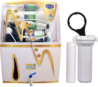 

Aquaultra A1029 15 L RO + UV + UF + TDS Water Purifier(White)