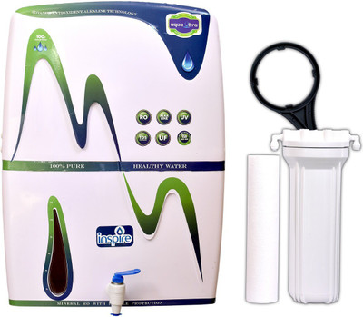 

Aquaultra A1028 15 L RO + UV + MTDS Water Purifier(White)