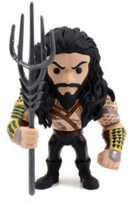 

Jada Toys Dawn of Justice Aquaman Metal Die-Cast 4-inch Figure(Multicolor)