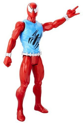 

Hasbro Marvel Spider-Man Titan Hero Series Scarlet Spider Figure(Red)