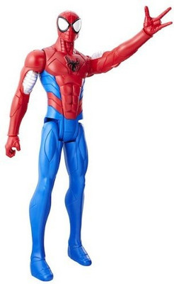 Hasbro Marvel Spider-Man Titan Hero Series Armored Spider-Man Figure(Red)