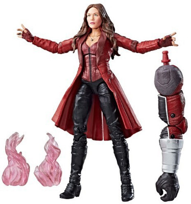 

Hasbro Marvel Legend Captain America Civil War: Scarlet Witch Figure(Multicolor)