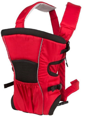 

Chinmay Kids Blossom 4 In 1 Position Baby Carrier Baby Carrier(In Black, Out Red, Back Carry)