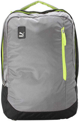

Puma Evo Blaze Work Backpack 24 L Backpack(Grey), Steel gray-acid lime