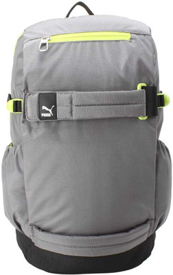 

Puma Evo Blaze Street Backpack 20 L Backpack(Grey), Steel gray-acid lime