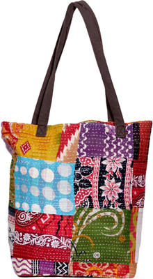 

Indistar Men & Women Casual Multicolor Cotton Tote