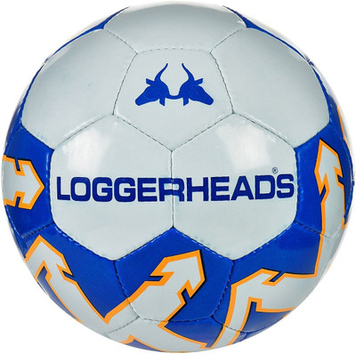 

Loggerheads Super Siro Football - Size: (Pack of 1, Multicolor, White;blue
