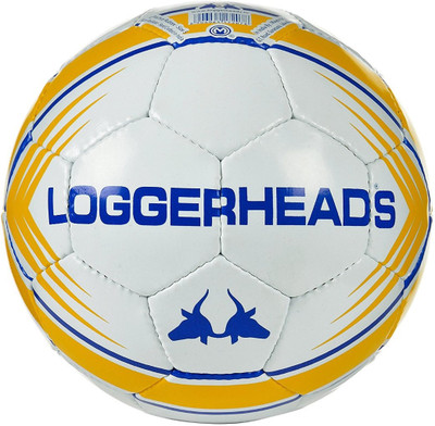 

Loggerheads Mentor Football - Size: (Pack of 1, Multicolor, White;yellow