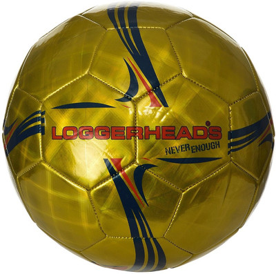 

Loggerheads Goldica Football - Size: (Pack of 1, Blue, Gold, Orange, Golden
