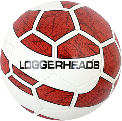 

Loggerheads Wentz Football - Size: (Pack of 1, Red, White, Brown