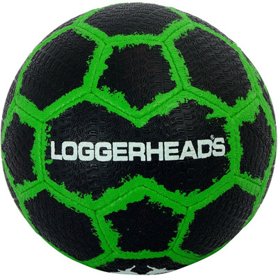 Loggerheads Street X Football - Size: (Pack of 1, Black, Green, Black;white