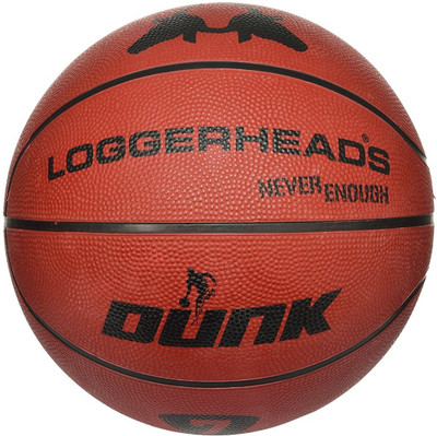 

Loggerheads Dunk Basketball - Size: (Pack of 1, Black, Brown