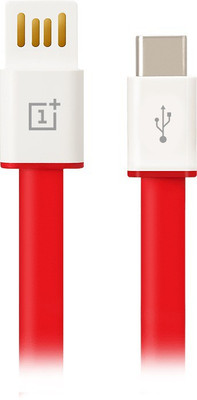 

A Connect Z Stylish Typ C Charging Cable -133 USB Cable(Red)