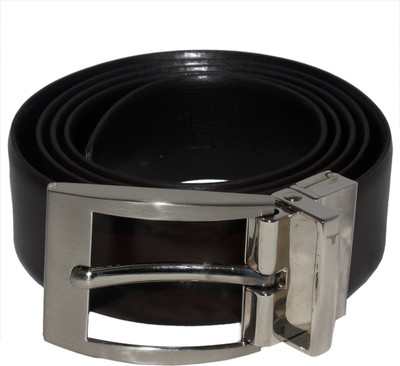 

Bulchee Men Formal, Casual Black Genuine Leather Reversible Belt
