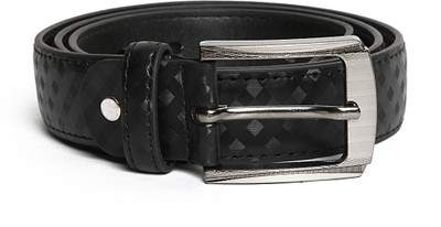 

FIREDUST Men Black Artificial Leather Belt