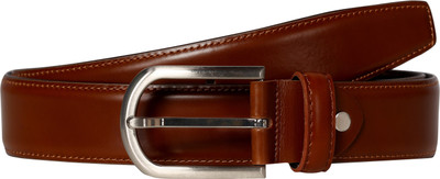 

SCHARF Men Formal Tan Genuine Leather Belt